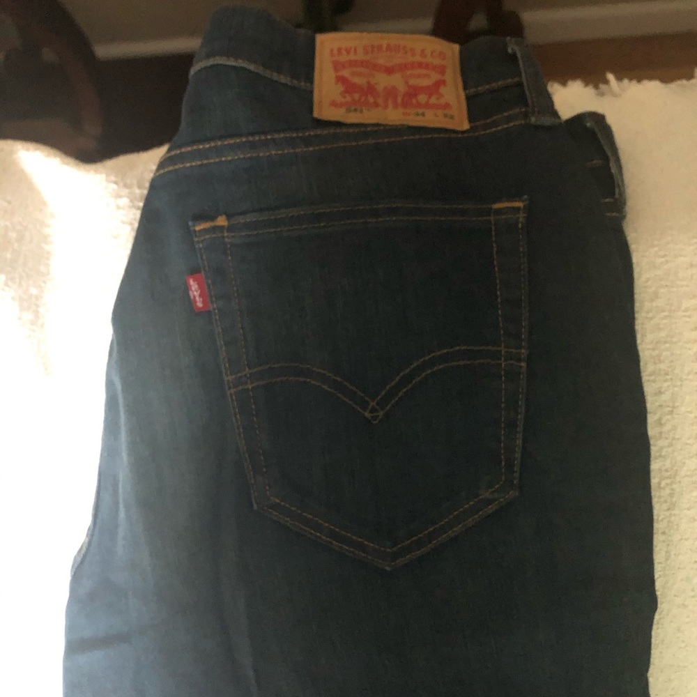 New Levi’s Bark Blue Jeans